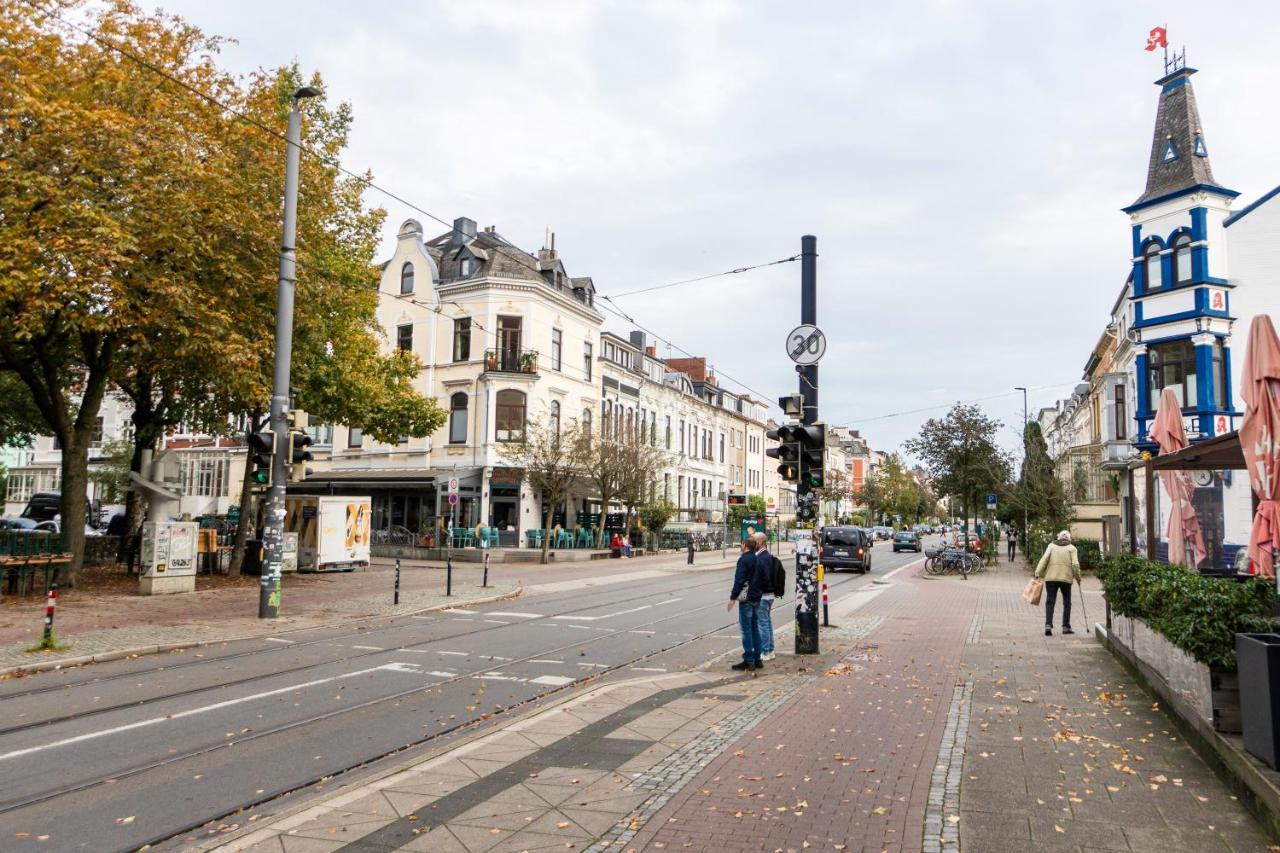 Exklusive Wohnung Am Weserdeich BRE Exterior foto